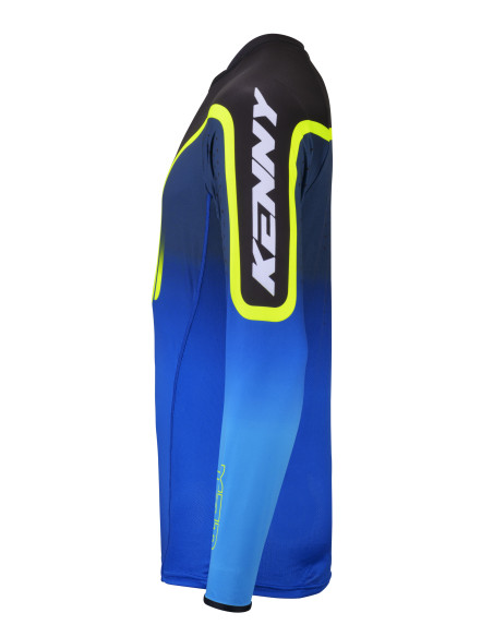 Maillot cross Kenny 2026 Titanium - Gradient Bleu