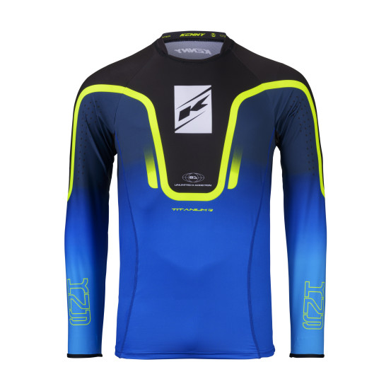 Maillot cross Kenny 2026 Titanium - Gradient Bleu
