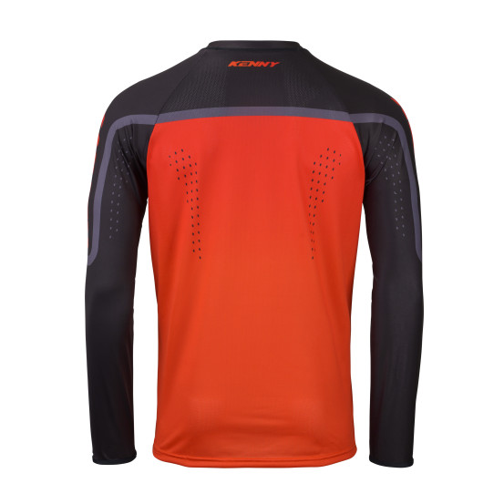 Maillot cross Kenny 2026 Titanium - Gradient Orange