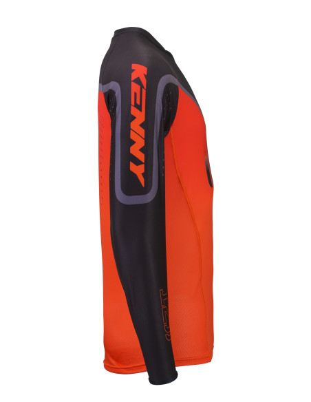 Maillot cross Kenny 2026 Titanium - Gradient Orange