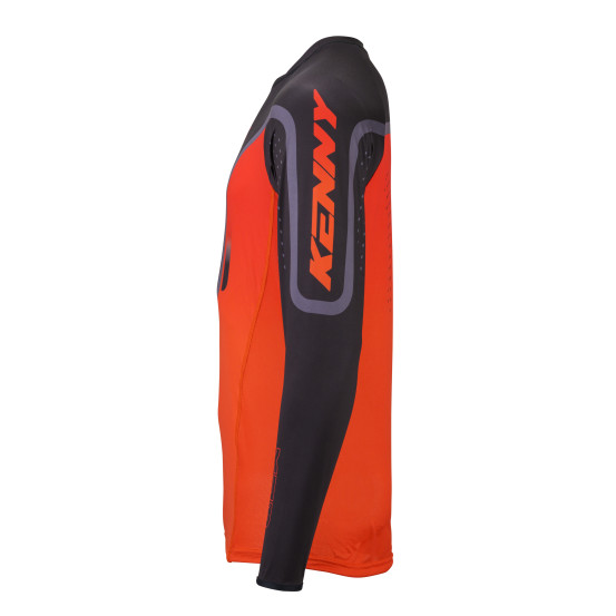 Maillot cross Kenny 2026 Titanium - Gradient Orange