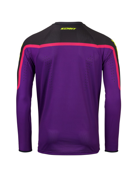 Maillot cross Kenny 2026 Titanium - Violet