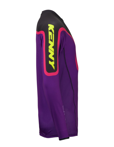 Maillot cross Kenny 2026 Titanium - Violet