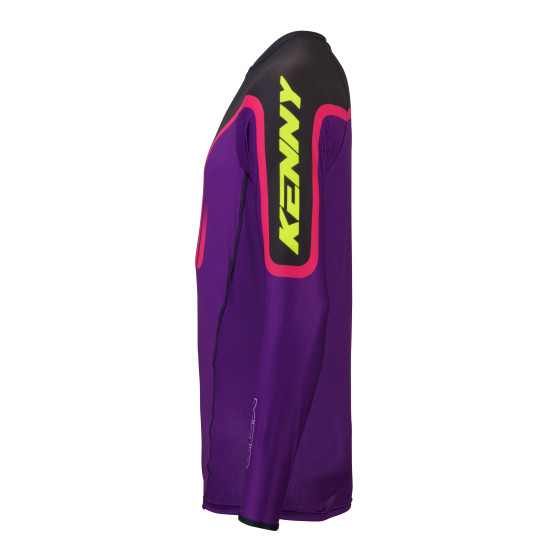 Maillot cross Kenny 2026 Titanium - Violet