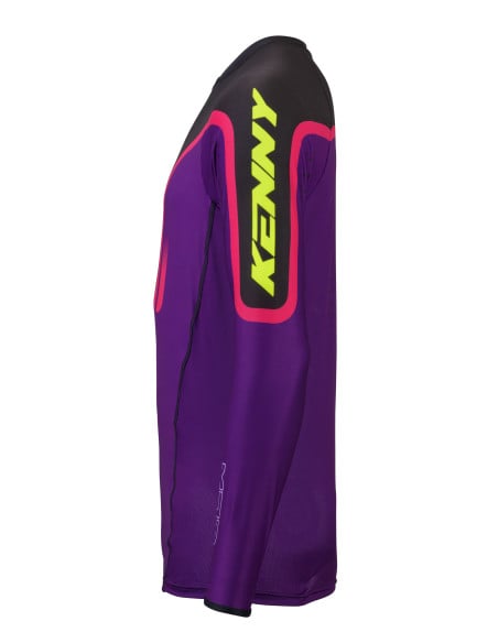 Maillot cross Kenny 2026 Titanium - Violet