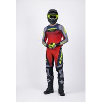 Tenue cross Kenny Force Beach Dust - Beach Gris Rouge 2