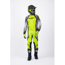 Tenue cross Kenny Force Pixel - Pixel Blanc Jaune Fluo