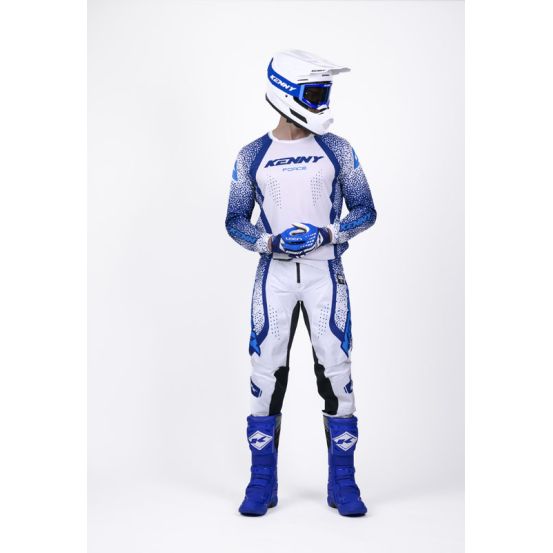 Tenue cross Kenny Force Pixel - Pixel Bleu Blanc