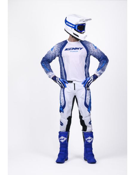 Tenue cross Kenny Force Pixel - Pixel Bleu Blanc