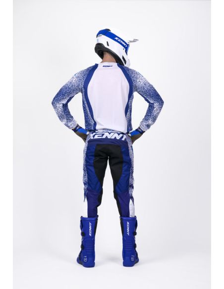 Tenue cross Kenny Force Pixel - Pixel Bleu Blanc