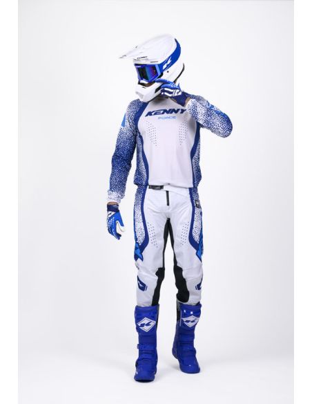 Tenue cross Kenny Force Pixel - Pixel Bleu Blanc