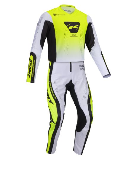 Tenue cross enfant Kenny Performance - Jaune