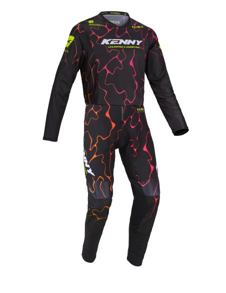 Tenue cross enfant Kenny Performance - Wave Noir