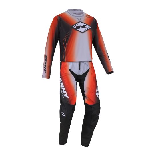 Tenue cross enfant Kenny Track - Focus Orange