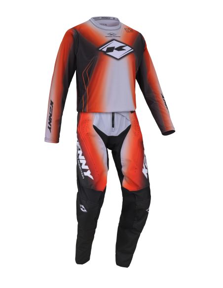 Tenue cross enfant Kenny Track - Focus Orange