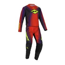 Tenue cross enfant Kenny Track - Focus Rouge