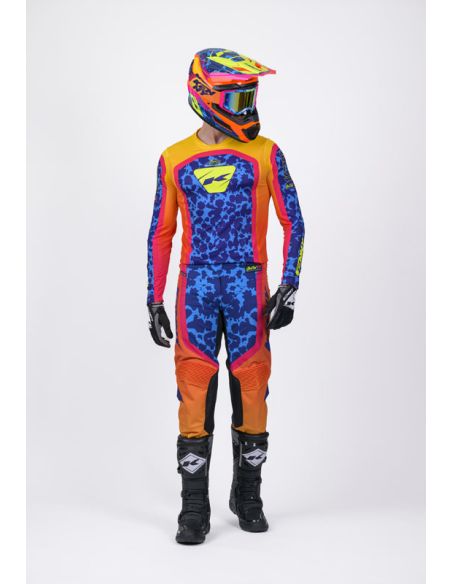 Tenue cross Kenny Performance - Socal Orange Bleu