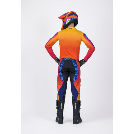 Tenue cross Kenny Performance - Socal Orange Bleu