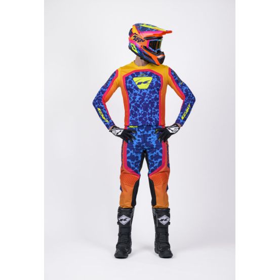 Tenue cross Kenny Performance - Socal Orange Bleu