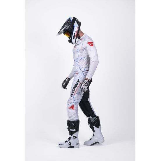 Tenue cross Kenny Performance - Wave Blanc