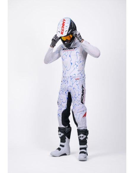 Tenue cross Kenny Performance - Wave Blanc