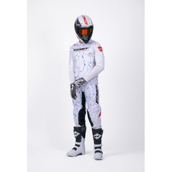 Tenue cross Kenny Performance - Wave Blanc