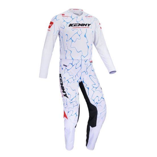Tenue cross Kenny Performance - Wave Blanc