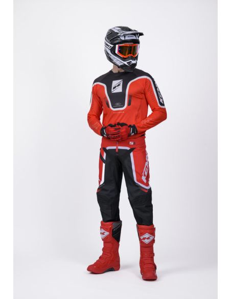 Tenue cross Kenny Titanium - Rouge