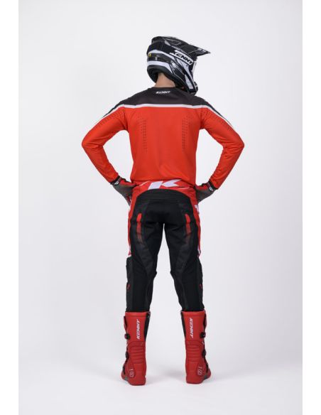 Tenue cross Kenny Titanium - Rouge