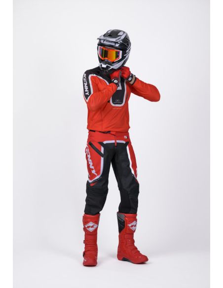 Tenue cross Kenny Titanium - Rouge