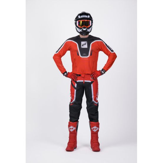 Tenue cross Kenny Titanium - Rouge