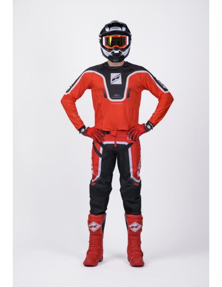 Tenue cross Kenny Titanium - Rouge