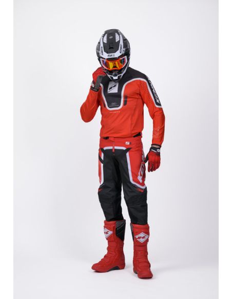 Tenue cross Kenny Titanium - Rouge