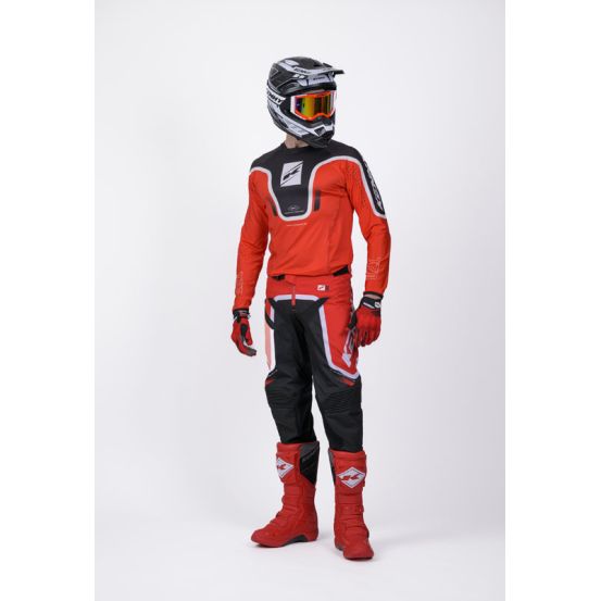 Tenue cross Kenny Titanium - Rouge