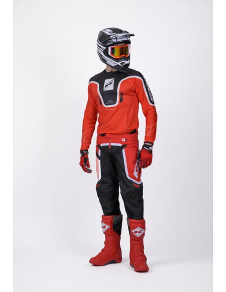 Tenue cross Kenny Titanium - Rouge