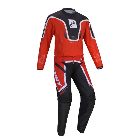 Tenue cross Kenny Titanium - Rouge