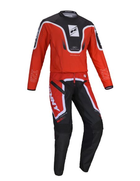 Tenue cross Kenny Titanium - Rouge