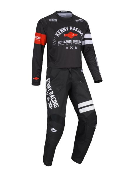 Tenue cross Kenny Track - Dirt Noir