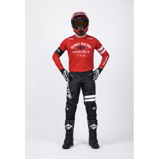 Tenue cross Kenny Track - Dirt Rouge