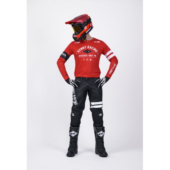 Tenue cross Kenny Track - Dirt Rouge