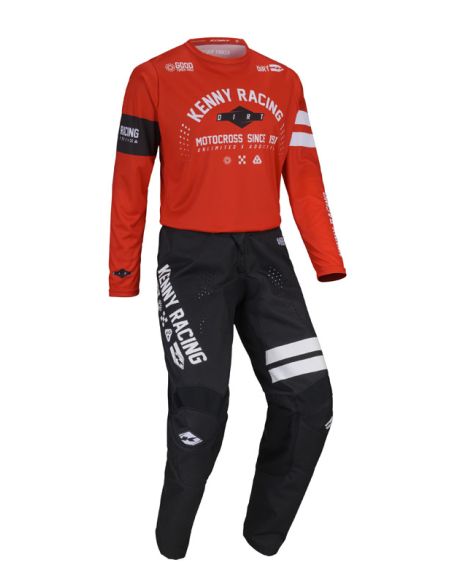 Tenue cross Kenny Track - Dirt Rouge