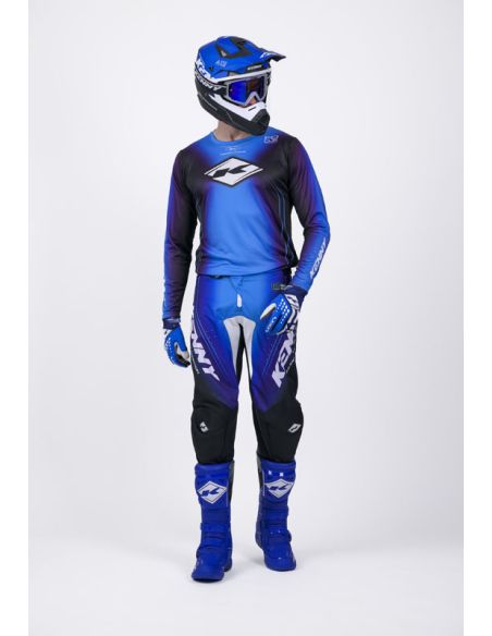Tenue cross Kenny Track - Focus Bleu
