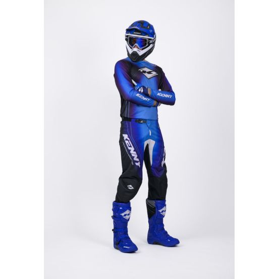 Tenue cross Kenny Track - Focus Bleu