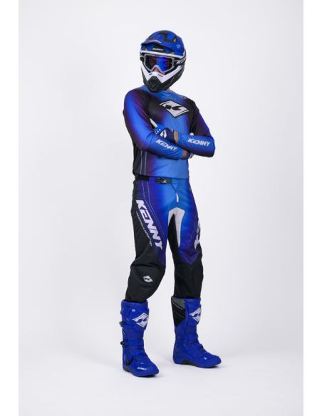 Tenue cross Kenny Track - Focus Bleu