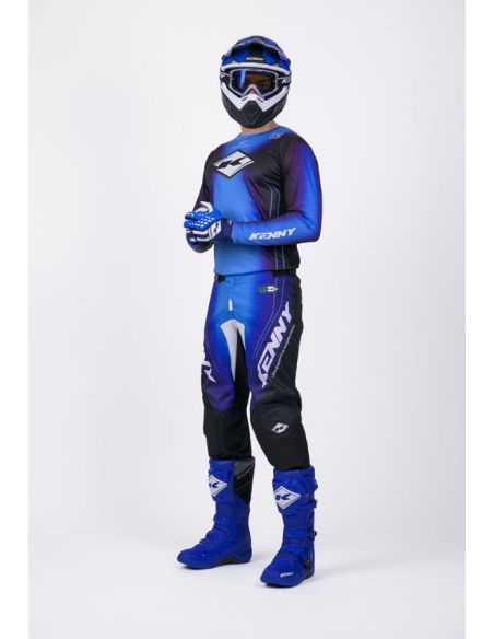 Tenue cross Kenny Track - Focus Bleu