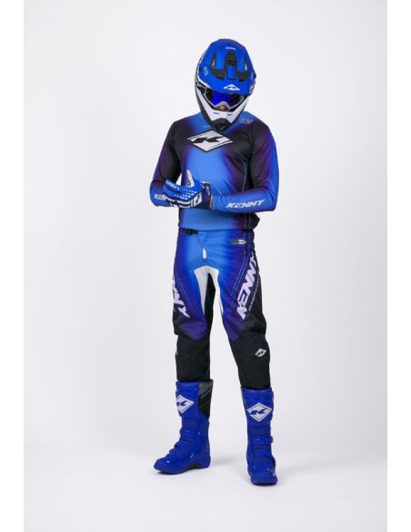 Tenue cross Kenny Track - Focus Bleu
