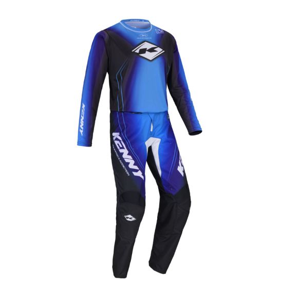 Tenue cross Kenny Track - Focus Bleu