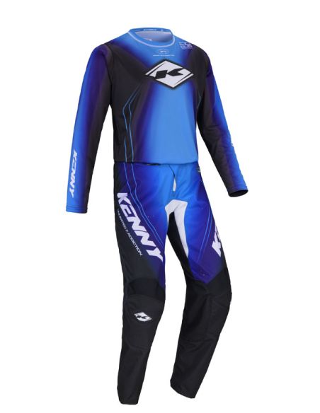 Tenue cross Kenny Track - Focus Bleu