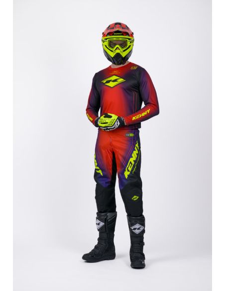 Tenue cross Kenny Track - Focus Rouge