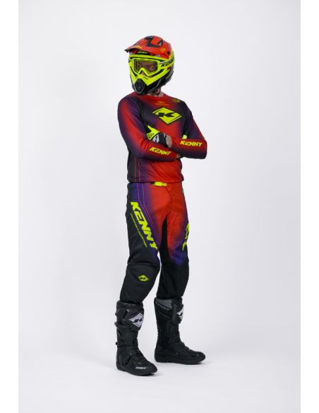 Tenue cross Kenny Track - Focus Rouge